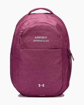 Damen Rucksack Under Armour Hustle Signature Backpack rosa