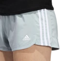 Damen Shorts adidas  Pacer Woven 3-Stripes Magic Grey