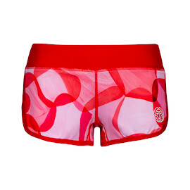 Damen Shorts BIDI BADU  Elani Tech 2 In 1 Shorts Red/Orange