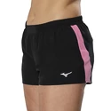 Damen Shorts Mizuno  Aero 2.5 Short Black/Wild Orchid