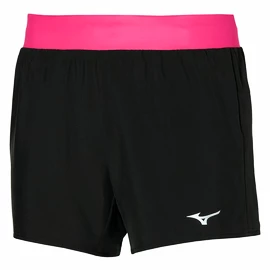 Damen Shorts Mizuno Alpha 4.5 Short Black/Pink Peacock