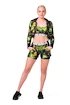 Damen Shorts Nebbia  High-energy double layer shorts 563 jungle green S