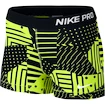 Damen Shorts Nike Pro Patch Work 3" Volt