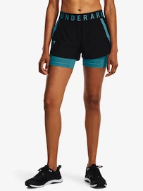 Damen Shorts Under Armour Play Up 2-in-1 Shorts -BLK