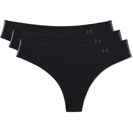 Damen Slip Under Armour PS Thong 3Pack Black