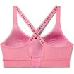 Damen Sport BH Under Armour Infinity Mid Heather Bra rosa