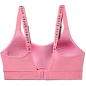 Damen Sport BH Under Armour Infinity Mid Heather Bra rosa