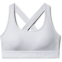 Damen Sport BH Under Armour Mid Crossback Bra grau