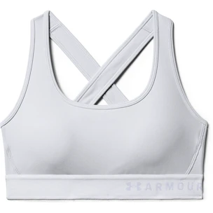 Damen Sport BH Under Armour Mid Crossback Bra grau