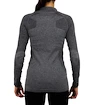Damen Sweatshirt Endurance Vanilla Melange Seamless Midlayer LS Black