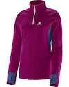 Damen Sweatshirt Salomon Trail Runner Warm Purple