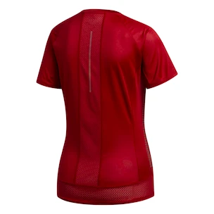 Damen T-Shirt adidas  25/7 Tee red XS