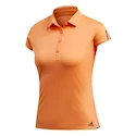 Damen T-Shirt adidas Club 3-Stripes Polo Orange - Gr. M