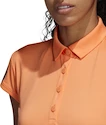 Damen T-Shirt adidas Club 3-Stripes Polo Orange - Gr. M