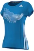 Damen T-Shirt adidas Graph Tee Blue