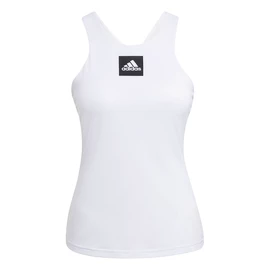 Damen T-Shirt adidas Paris Y-Tank Primeblue White