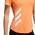 Damen-T-Shirt adidas Run It 3S orange