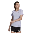 Damen T-Shirt adidas  Runner Tee Violet Tone L