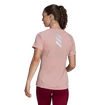 Damen T-Shirt adidas  Runner Tee Wonder Mauve