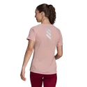 Damen T-Shirt adidas  Runner Tee Wonder Mauve