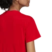 Damen T-Shirt adidas  Short Sleeve Tee Vivid Red