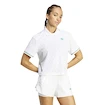 Damen T-Shirt adidas  Tennis Pro Climacool Polo Shirt White