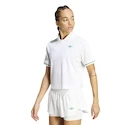 Damen T-Shirt adidas  Tennis Pro Climacool Polo Shirt White