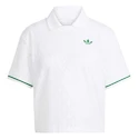Damen T-Shirt adidas  Tennis Pro Climacool Polo Shirt White