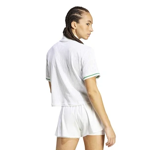 Damen T-Shirt adidas  Tennis Pro Climacool Polo Shirt White