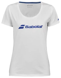 Damen T-Shirt Babolat Exercise Babolat Tee Women White