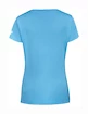 Damen T-Shirt Babolat  Play Cap Sleeve Top Women Cyan Blue