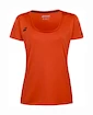 Damen T-Shirt Babolat  Play Cap Sleeve Top Women Fiesta Red