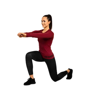 Damen T-Shirt Better Bodies  Tričko Nolita Seamless Long Sleeve červené
