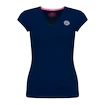 Damen T-Shirt BIDI BADU  Bella 2.0 Tech V-Neck Tee Dark Blue