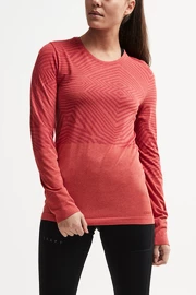 Damen T-Shirt Craft Cool Comfort LS pink
