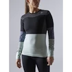 Damen T-Shirt Craft  Fuseknit Comfort Blocked LS