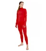 Damen T-Shirt Craft Fuseknit Comfort Zip Red