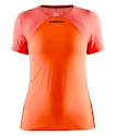 Damen T-Shirt Craft Fuseknit Vent Mesh Orange