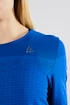 Damen T-Shirt Craft Urban Run Fuseknit LS Blue