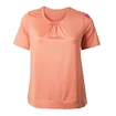 Damen T-Shirt Endurance  Bree Melange S/S Tee Blooming Dahlia