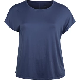 Damen T-Shirt Endurance Jenirei Soft Touch Tee Dark Sapphire