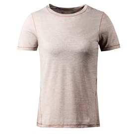 Damen T-Shirt Endurance Korrl Melange S-S Tee Warm Taupe