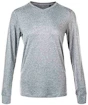 Damen T-Shirt Endurance  Kusina Melange Sustainable LS Tee Grey 36