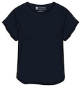 Damen T-Shirt Endurance Lizzy Slub Dark Blue