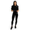 Damen T-Shirt GymBeam  Limitless Cropped T-shirt Black