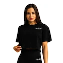 Damen T-Shirt GymBeam  Limitless Cropped T-shirt Black