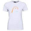 Damen T-Shirt Head Club Lara White/Orange