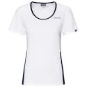 Damen T-Shirt Head Club Tech White/Navy
