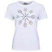 Damen T-Shirt Head  Vision Racquet White