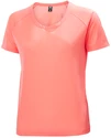 Damen T-Shirt Helly Hansen  W Verglas Pace Hot Coral